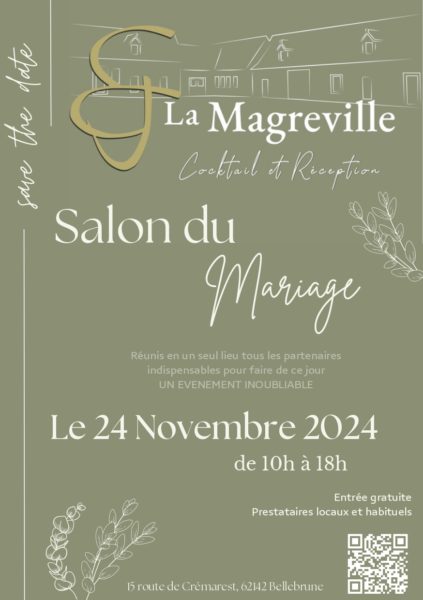 salon du mariage au domaine de la Magreville